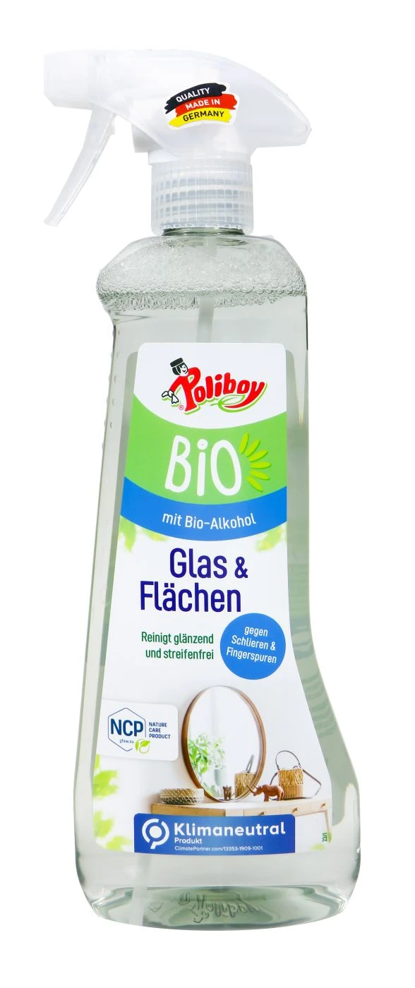 Poliboy Bio Glas & Flächen Reiniger - 500 Ml 3 Poliboy Bio Glas & Flächen Reiniger - 500 Ml