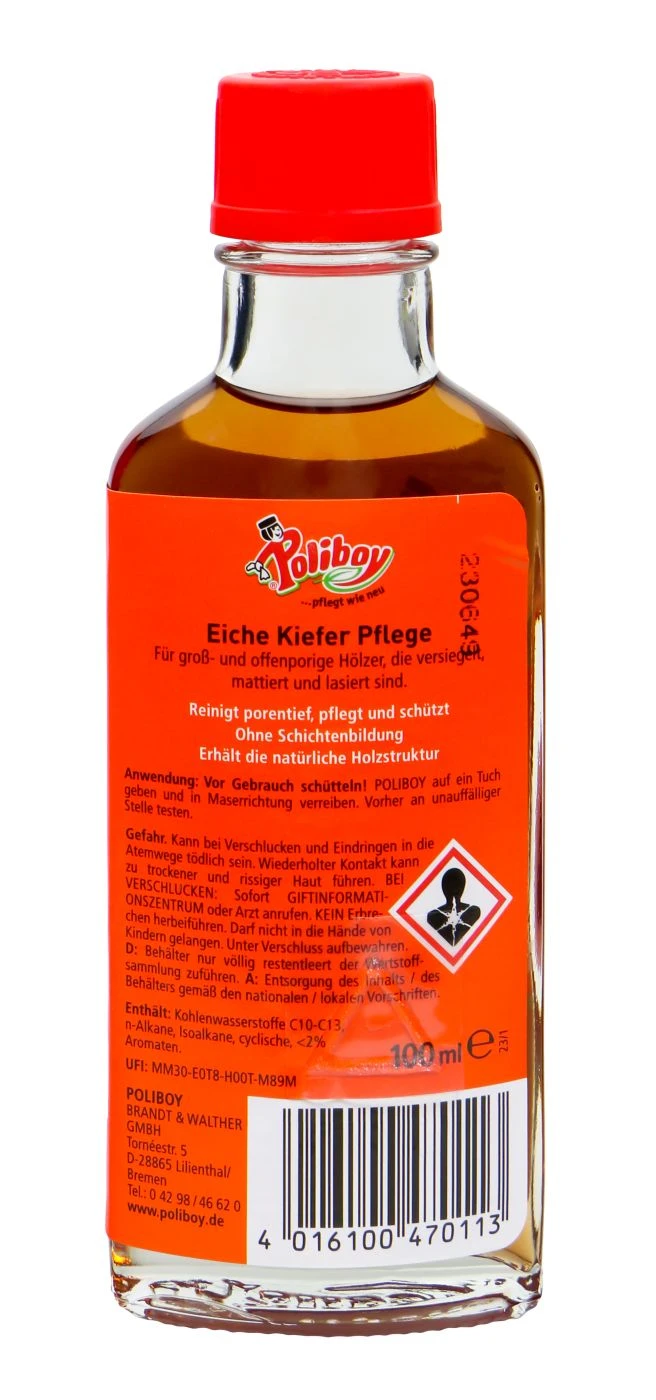 Poliboy Eiche Kiefer Pflege - 100 Ml 4 Poliboy Eiche Kiefer Pflege - 100 Ml – Bild 2