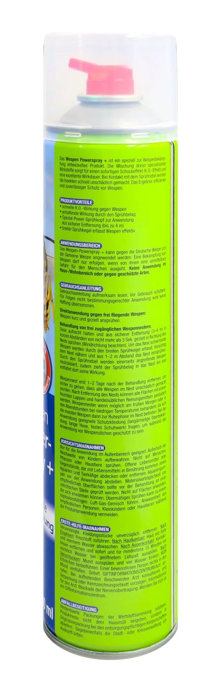 Protect Home Wespen Powerspray - 0,6 L 4 Protect Home Wespen Powerspray - 0,6 L – Bild 2