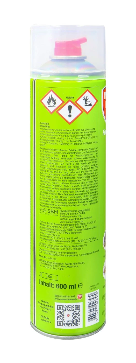 Protect Home Wespen Powerspray - 0,6 L 5 Protect Home Wespen Powerspray - 0,6 L – Bild 3
