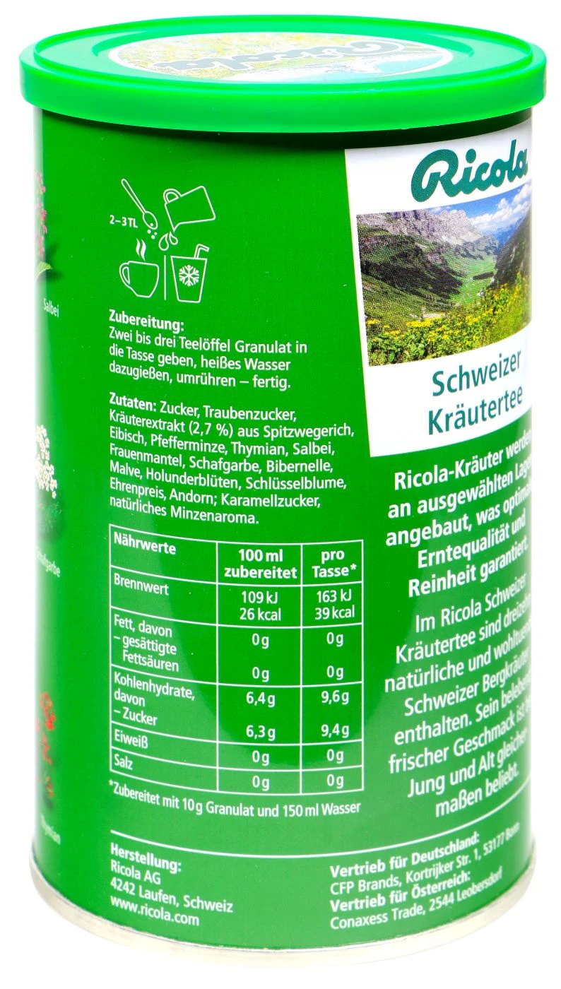 Ricola Schweizer Kräutertee - 200 G 4 Ricola Schweizer Kräutertee - 200 G – Bild 2