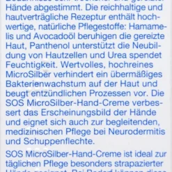 SOS Micro-Silber-Hand-Creme - 75 Ml 8 SOS Micro-Silber-Hand-Creme - 75 Ml -Gartenbedarfsgeschäft SOS20Micro Silber Hand Creme 19506 H01