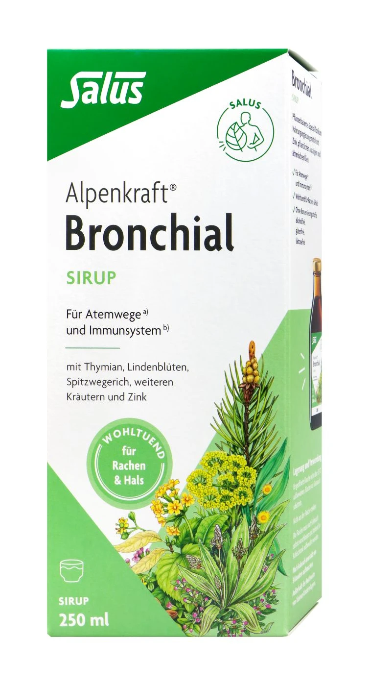 Salus Alpenkraft Bronchial Sirup - 250 Ml 3 Salus Alpenkraft Bronchial Sirup - 250 Ml
