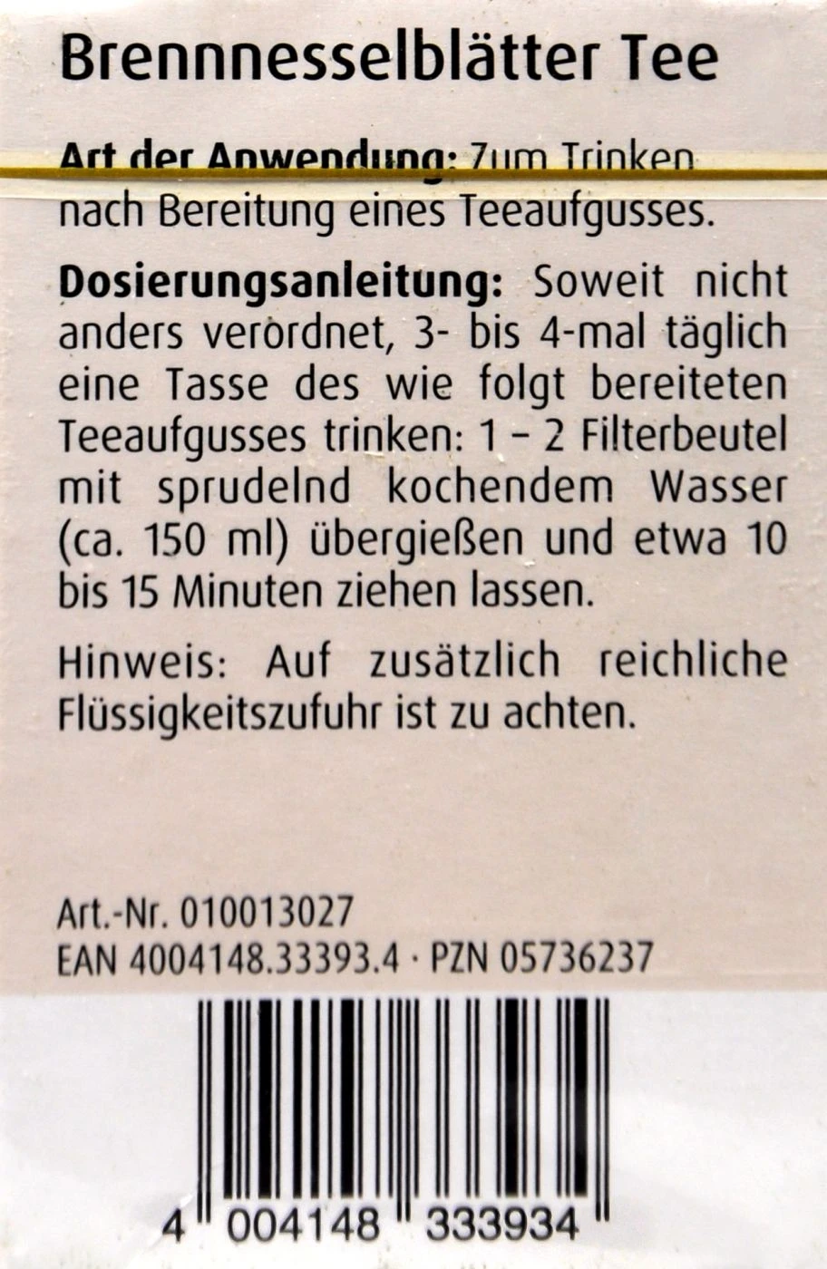 Salus Brennnesselblätter Tee - 15 Stück 4 Salus Brennnesselblätter Tee - 15 Stück – Bild 2