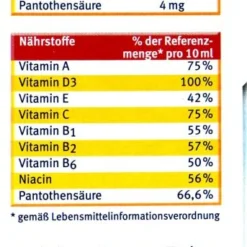 Sanostol Multi-Vitamine Zuckerfrei - 460 Ml -Gartenbedarfsgeschäft Sanostol20Multi Vitamine20Zuckerfrei 50208 L01