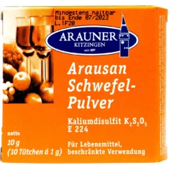 Kitzinger Arausan Schwefel-Pulver - 10 G