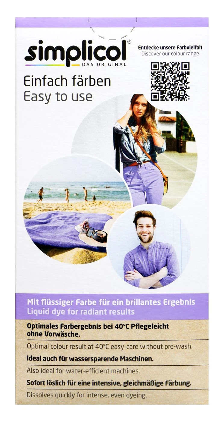 Simplicol Intensiv Miss Lavendel Textilfarbe - 1027249 5 Simplicol Intensiv Miss Lavendel Textilfarbe - 1027249 – Bild 3