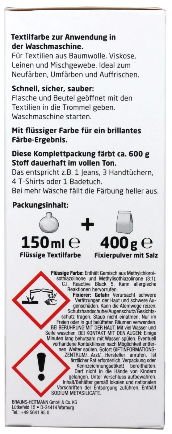 Simplicol Intensiv Rubin-Rot Textilfarbe - 1804 6 Simplicol Intensiv Rubin-Rot Textilfarbe - 1804 – Bild 4