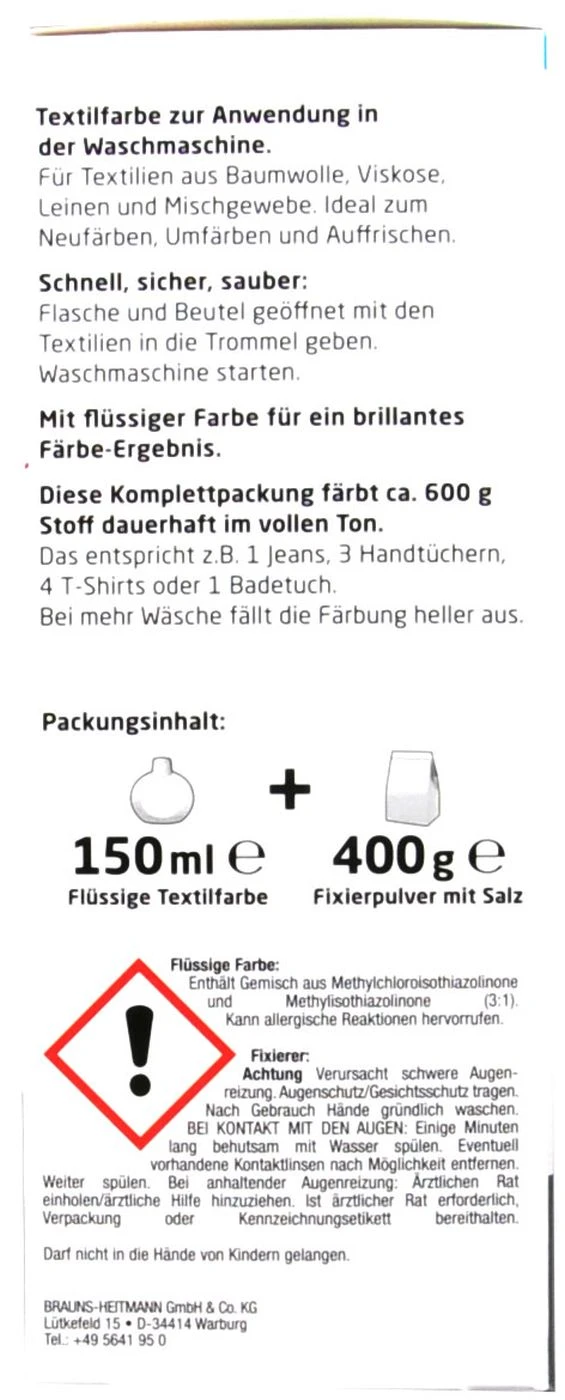 Simplicol Intensiv Wald-Grün Textilfarbe - 1812 6 Simplicol Intensiv Wald-Grün Textilfarbe - 1812 – Bild 4
