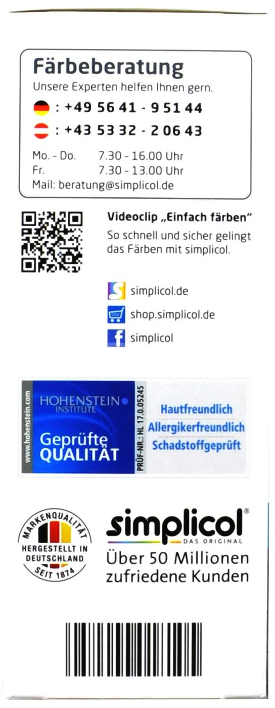 Simplicol Intensiv Wald-Grün Textilfarbe - 1812 4 Simplicol Intensiv Wald-Grün Textilfarbe - 1812 – Bild 2