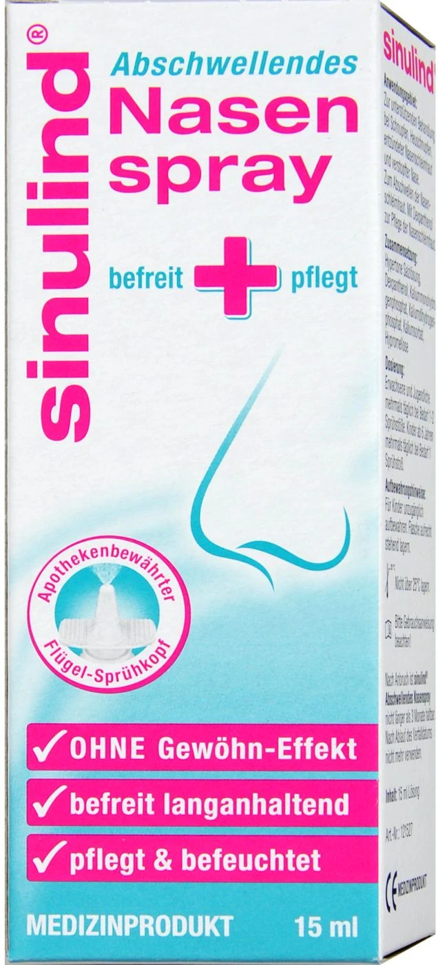 Sinulind Abschwellendes Nasenspray - 15 Ml 3 Sinulind Abschwellendes Nasenspray - 15 Ml