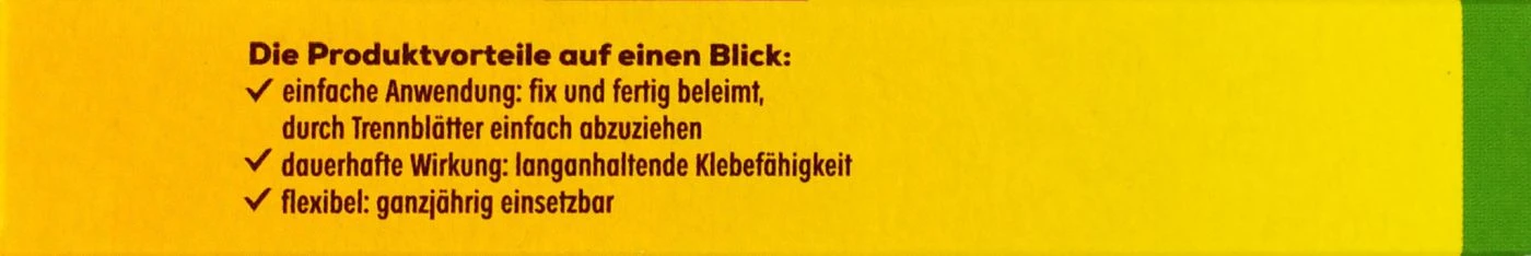 Solabiol Gelbsticker - 10 Stück 6 Solabiol Gelbsticker - 10 Stück – Bild 4