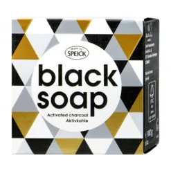 Speick Black Soap Aktivkohle - Reine Pflanzenölseifen - 100 G