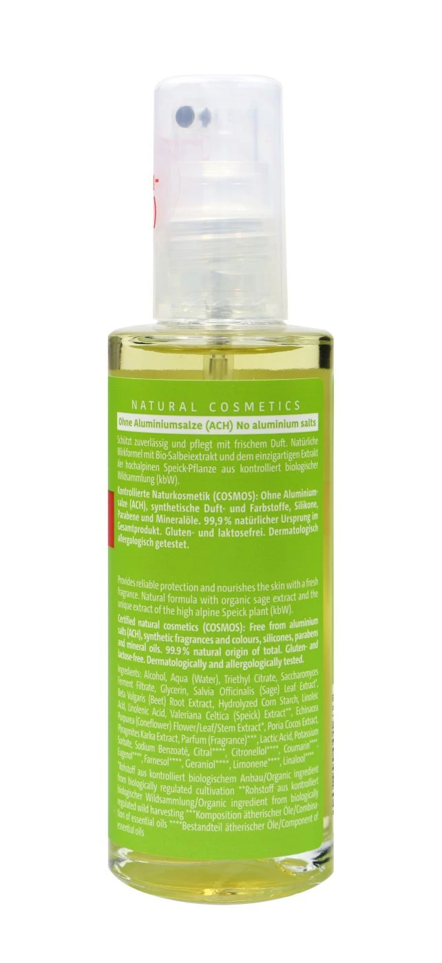 Speick Natural Aktiv Deo Spray - 75 Ml 4 Speick Natural Aktiv Deo Spray - 75 Ml – Bild 2