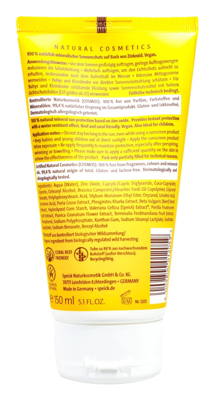Speick Sun Sonnenmilch LSF 30 - 150 Ml 4 Speick Sun Sonnenmilch LSF 30 - 150 Ml – Bild 2