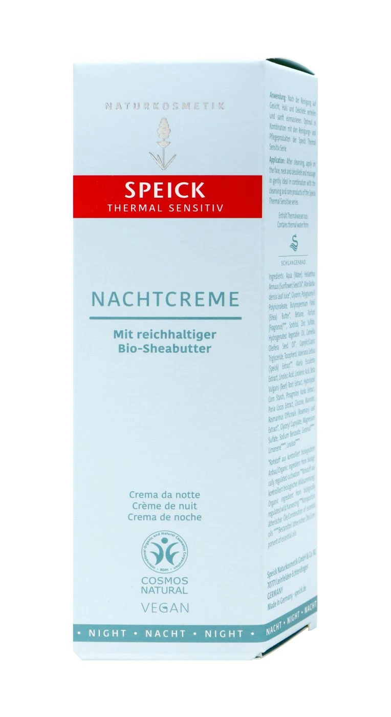 Speick Thermal Sensitiv Nachtcreme - 50 Ml 3 Speick Thermal Sensitiv Nachtcreme - 50 Ml