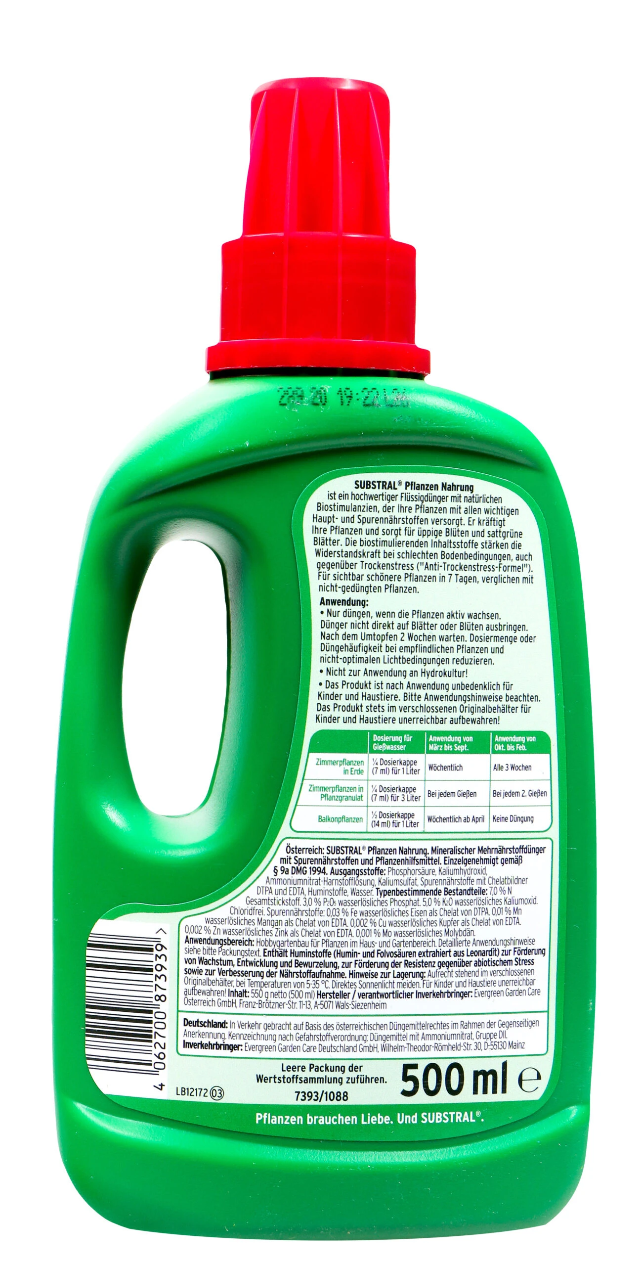 Substral Pflanzen-Nahrung - 0,5 L 4 Substral Pflanzen-Nahrung - 0,5 L – Bild 2