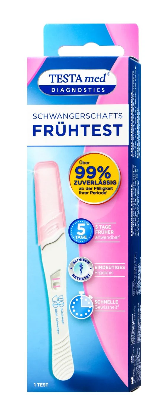 Testamed Schwangerschaftstest - 1 Stück 3 Testamed Schwangerschaftstest - 1 Stück