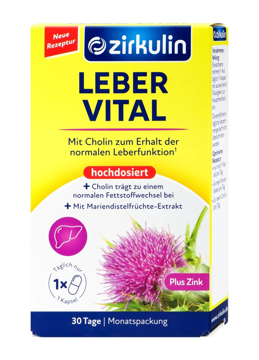 Zirkulin Leber Vital Dragees Hochdosiert - 26 G - 30 Stück 2 Zirkulin Leber Vital Dragees Hochdosiert - 26 G - 30 Stück