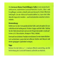 Terrasan Fruchtfliegen-Falle -Gartenbedarfsgeschäft terrasan20Fruchtfliegen Falle 34430 R01