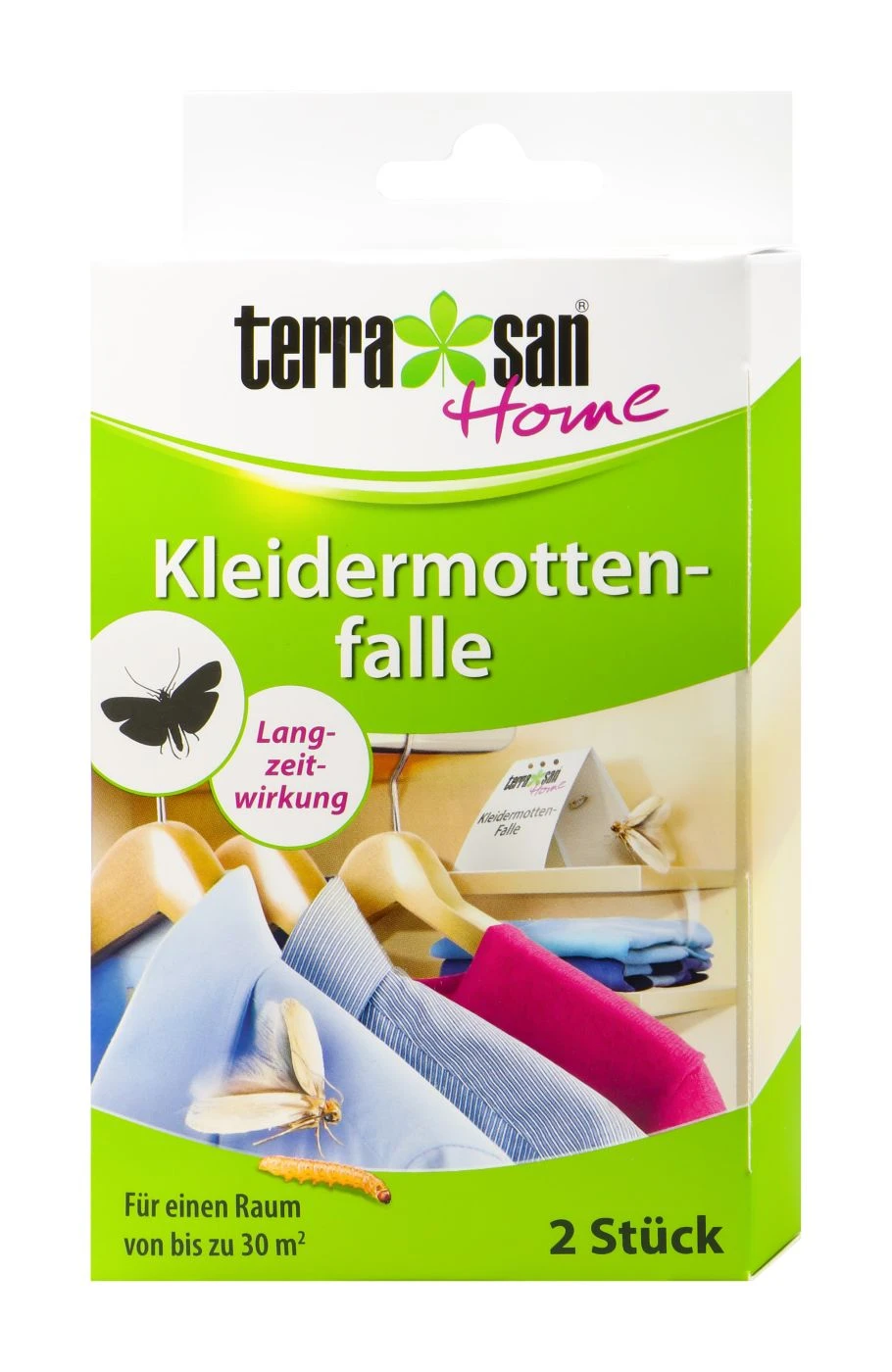 Terrasan Kleidermotten - Falle - 2 Stück 3 Terrasan Kleidermotten - Falle - 2 Stück