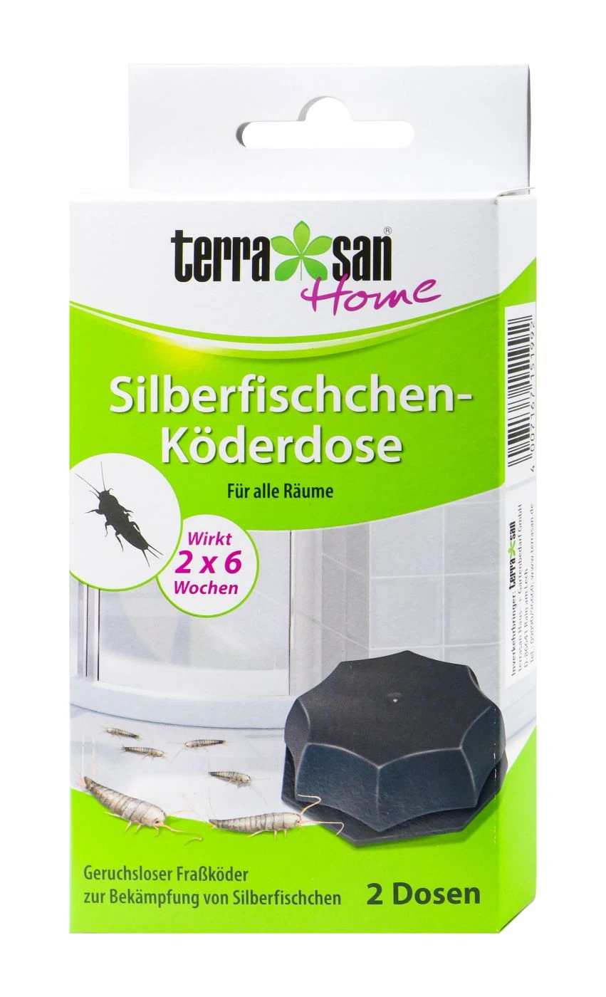 Terrasan Silberfischchen Köderdose - 2 Stück 3 Terrasan Silberfischchen Köderdose - 2 Stück